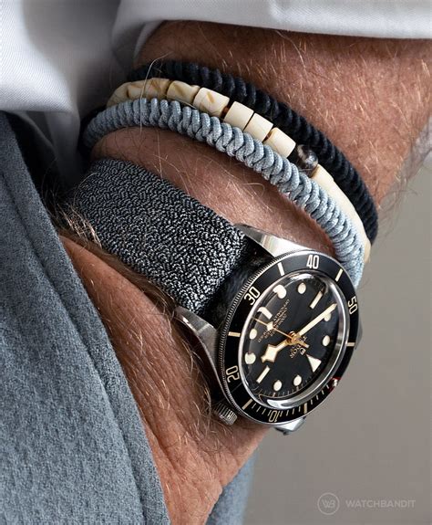 tudor black bay band|tudor black bay chrono strap.